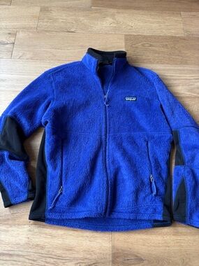 Vintage 90’s patagonia fleece regulator jacket purple mens small